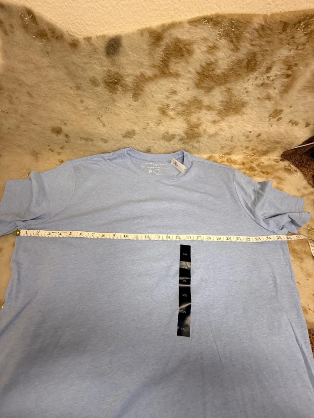 Banana Republic T-Shirt‎ Mens XXL Gray Eco Premium Wash Crew Neck Short Sleeve